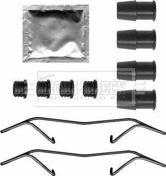 Borg & Beck BBK1676 - Komplet pribora, Pločica disk kočnice www.molydon.hr