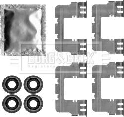 Borg & Beck BBK1396 - Komplet pribora, Pločica disk kočnice www.molydon.hr