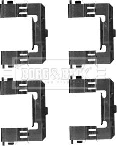 Borg & Beck BBK1328 - Komplet pribora, Pločica disk kočnice www.molydon.hr