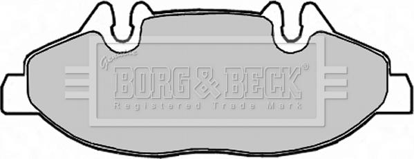 Borg & Beck BBP1949 - Komplet Pločica, disk-kočnica www.molydon.hr