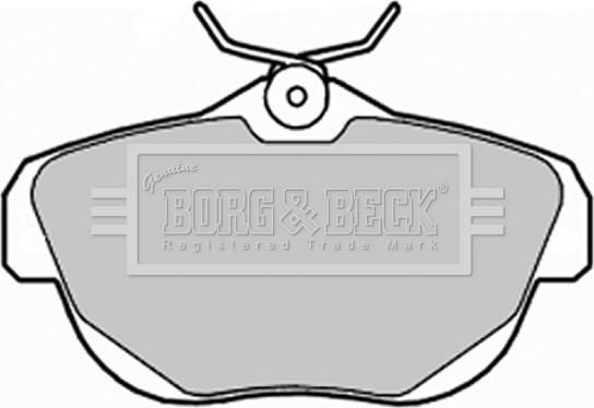 Borg & Beck BBP1989 - Komplet Pločica, disk-kočnica www.molydon.hr