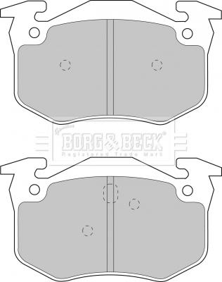 Borg & Beck BBP1401 - Komplet Pločica, disk-kočnica www.molydon.hr