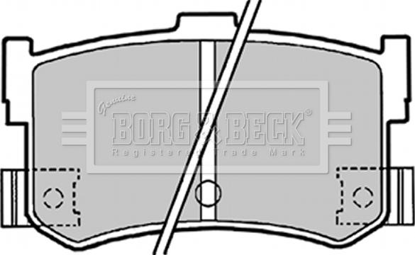 Borg & Beck BBP1413 - Komplet Pločica, disk-kočnica www.molydon.hr