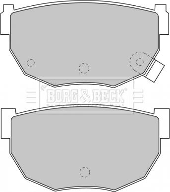 Borg & Beck BBP1549 - Komplet Pločica, disk-kočnica www.molydon.hr