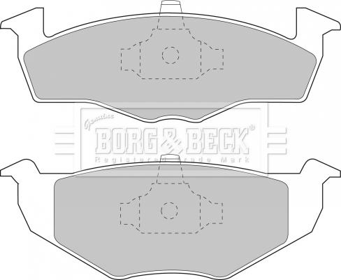 Borg & Beck BBP1555 - Komplet Pločica, disk-kočnica www.molydon.hr