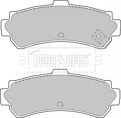 Borg & Beck BBP1552 - Komplet Pločica, disk-kočnica www.molydon.hr