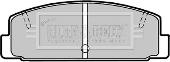 Borg & Beck BBP1506 - Komplet Pločica, disk-kočnica www.molydon.hr