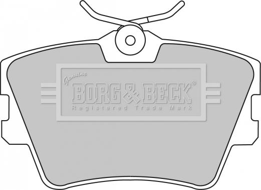 Borg & Beck BBP1501 - Komplet Pločica, disk-kočnica www.molydon.hr