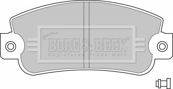 Borg & Beck BBP1094 - Komplet Pločica, disk-kočnica www.molydon.hr