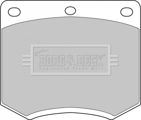 Borg & Beck BBP1095 - Komplet Pločica, disk-kočnica www.molydon.hr