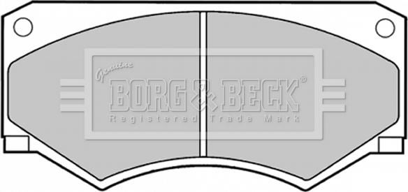 Borg & Beck BBP1056 - Komplet Pločica, disk-kočnica www.molydon.hr