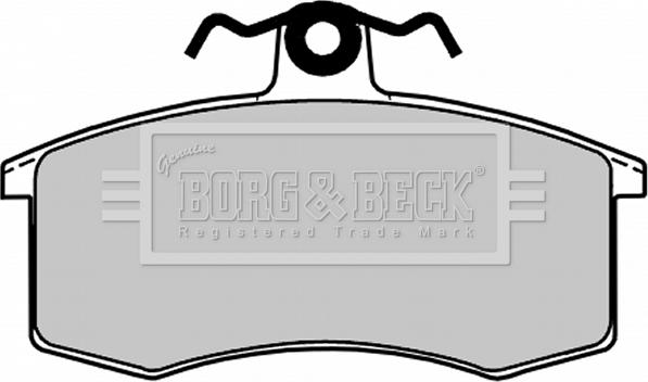 Borg & Beck BBP1053 - Komplet Pločica, disk-kočnica www.molydon.hr