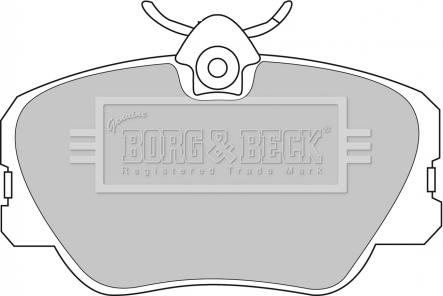 Borg & Beck BBP1068 - Komplet Pločica, disk-kočnica www.molydon.hr