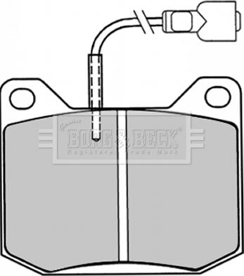 HELLA 8DB355006-001 - Komplet Pločica, disk-kočnica www.molydon.hr