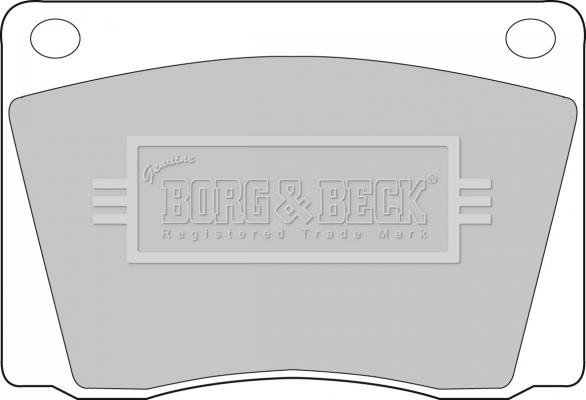 Borg & Beck BBP1011 - Komplet Pločica, disk-kočnica www.molydon.hr