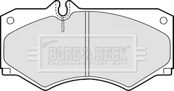 Borg & Beck BBP1089 - Komplet Pločica, disk-kočnica www.molydon.hr