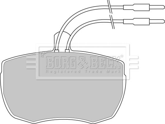 Borg & Beck BBP1024 - Komplet Pločica, disk-kočnica www.molydon.hr