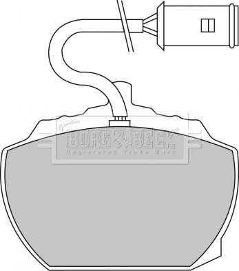 Lucas Electrical GDB 783 - Komplet Pločica, disk-kočnica www.molydon.hr