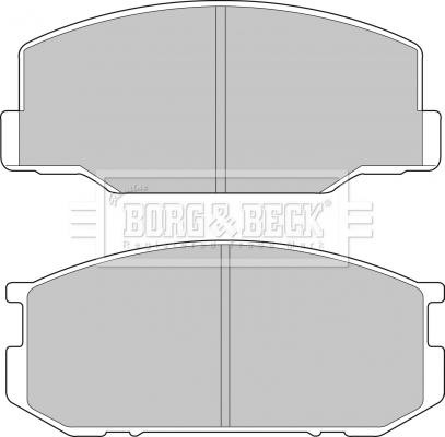 Borg & Beck BBP1196 - Komplet Pločica, disk-kočnica www.molydon.hr
