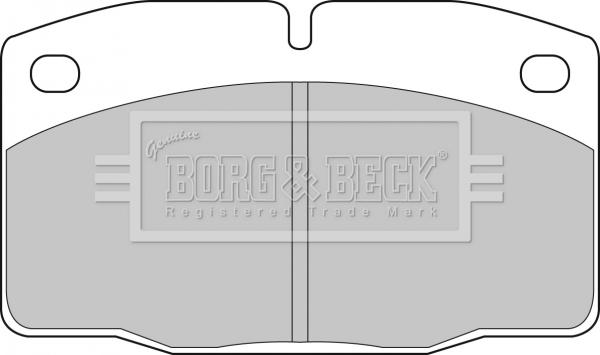 Borg & Beck BBP1117 - Komplet Pločica, disk-kočnica www.molydon.hr