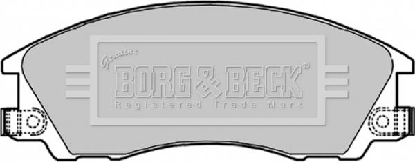 Borg & Beck BBP1842 - Komplet Pločica, disk-kočnica www.molydon.hr