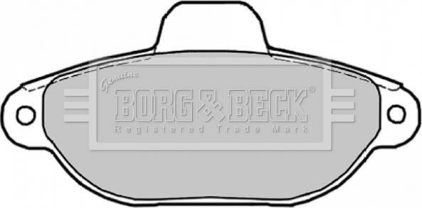 Borg & Beck BBP1852 - Komplet Pločica, disk-kočnica www.molydon.hr