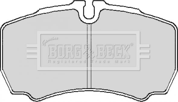 Borg & Beck BBP1863 - Komplet Pločica, disk-kočnica www.molydon.hr