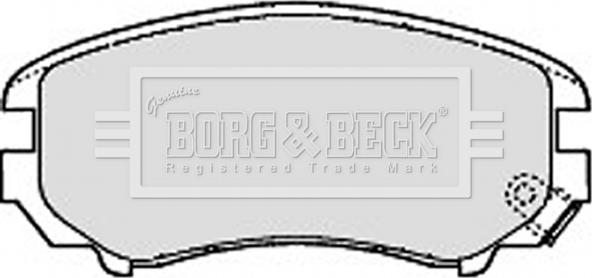 Borg & Beck BBP1884 - Komplet Pločica, disk-kočnica www.molydon.hr