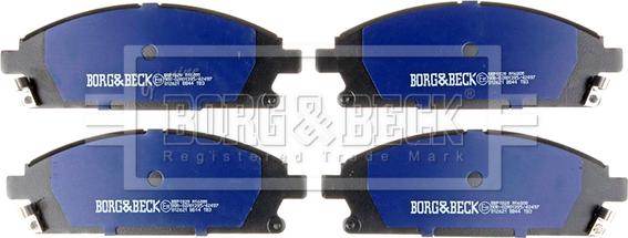Borg & Beck BBP1820 - Komplet Pločica, disk-kočnica www.molydon.hr