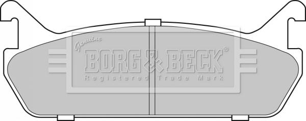 Borg & Beck BBP1828 - Komplet Pločica, disk-kočnica www.molydon.hr