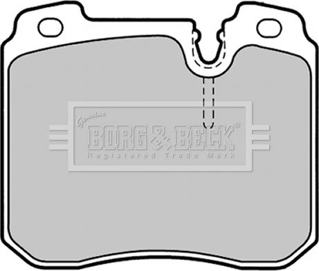 Borg & Beck BBP1340 - Komplet Pločica, disk-kočnica www.molydon.hr