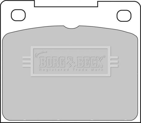 Borg & Beck BBP1307 - Komplet Pločica, disk-kočnica www.molydon.hr