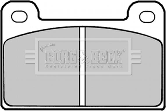 Borg & Beck BBP1292 - Komplet Pločica, disk-kočnica www.molydon.hr