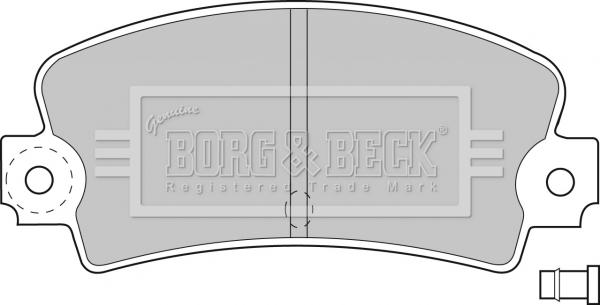Borg & Beck BBP1233 - Komplet Pločica, disk-kočnica www.molydon.hr
