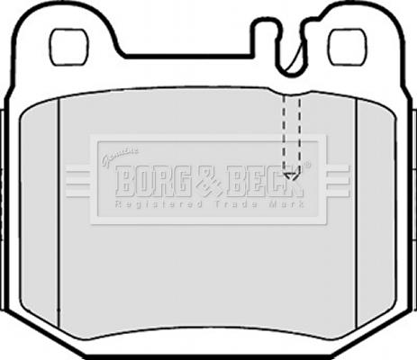 Borg & Beck BBP1799 - Komplet Pločica, disk-kočnica www.molydon.hr