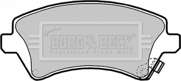 Borg & Beck BBP1769 - Komplet Pločica, disk-kočnica www.molydon.hr