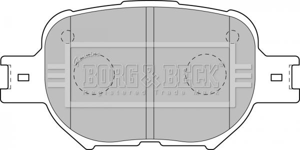 Borg & Beck BBP1767 - Komplet Pločica, disk-kočnica www.molydon.hr