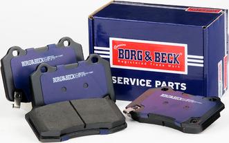 Borg & Beck BBP2433 - Komplet Pločica, disk-kočnica www.molydon.hr