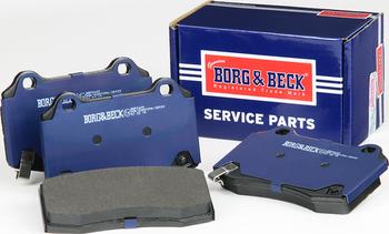 Borg & Beck BBP2649 - Komplet Pločica, disk-kočnica www.molydon.hr