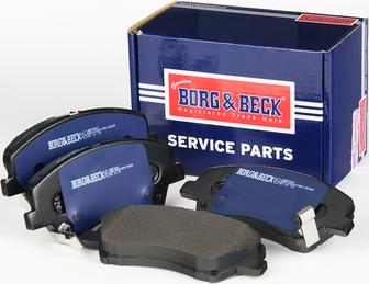 Borg & Beck BBP2681 - Komplet Pločica, disk-kočnica www.molydon.hr