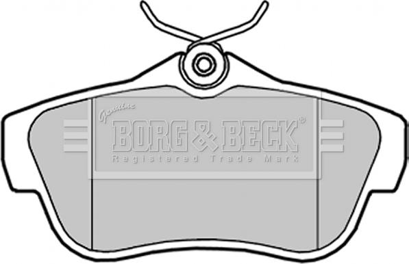 Borg & Beck BBP2043 - Komplet Pločica, disk-kočnica www.molydon.hr