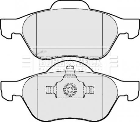 Borg & Beck BBP2015 - Komplet Pločica, disk-kočnica www.molydon.hr