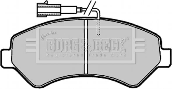 Borg & Beck BBP2020 - Komplet Pločica, disk-kočnica www.molydon.hr