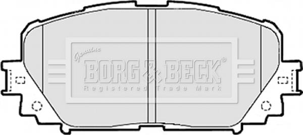 Borg & Beck BBP2073 - Komplet Pločica, disk-kočnica www.molydon.hr
