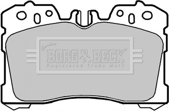 Borg & Beck BBP2127 - Komplet Pločica, disk-kočnica www.molydon.hr