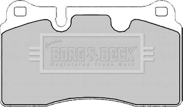 Borg & Beck BBP2175 - Komplet Pločica, disk-kočnica www.molydon.hr