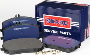 Borg & Beck BBP2855 - Komplet Pločica, disk-kočnica www.molydon.hr