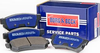Borg & Beck BBP2307 - Komplet Pločica, disk-kočnica www.molydon.hr