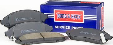 Borg & Beck BBP2389 - Komplet Pločica, disk-kočnica www.molydon.hr