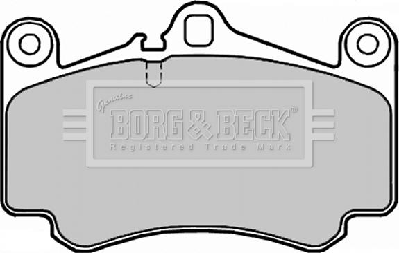 Borg & Beck BBP2255 - Komplet Pločica, disk-kočnica www.molydon.hr